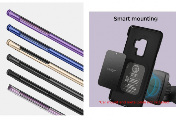 Пластиковий чохол SGP Thin Fit для Samsung Galaxy S9 (G960) - Violet