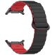 Ремешок Deexe Magnetic Band для Samsung Galaxy Watch Ultra (47mm) - Black / Red. Фото 3 из 7