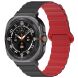 Ремешок Deexe Magnetic Band для Samsung Galaxy Watch Ultra (47mm) - Black / Red. Фото 2 из 7