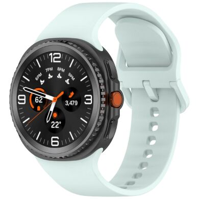 Ремешок Deexe Silicone Band для Samsung Galaxy Watch 8 (40/44mm) / 8 Classic - Mint Green