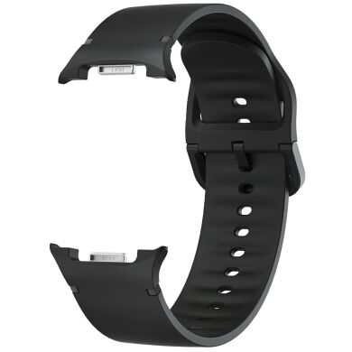 Ремешок Deexe Soft Silicone для Samsung Galaxy Watch 8 (40/44mm) / 8 Classic - Black