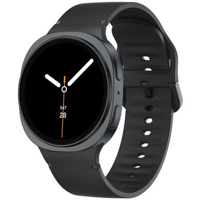 Ремешок Deexe Soft Silicone для Samsung Galaxy Watch 8 (40/44mm) / 8 Classic - Black