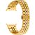 Ремінець Deexe Stainless Steel QuickFit для Samsung Galaxy Watch 8 (40/44mm) / 8 Classic (43/47mm) / Ultra 2 - Gold