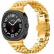 Ремешок Deexe Stainless Steel QuickFit для Samsung Galaxy Watch 8 (40/44mm) / 8 Classic / Ultra (2025) - Gold. Фото 3 из 7