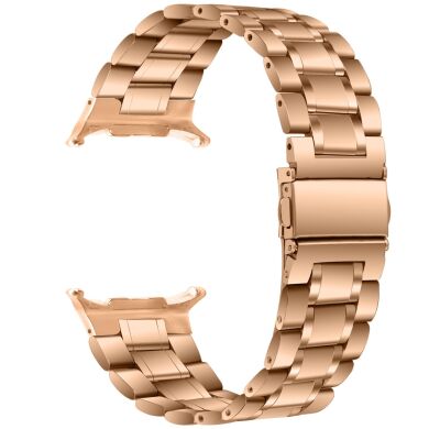 Ремешок Deexe Stainless Steel Strap для Samsung Galaxy Watch Ultra (2025) - Rose Gold