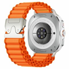 Ремінець Reframe Ripple Pattern для Samsung Galaxy Watch Ultra (47mm) / Ultra (2025) - Orange