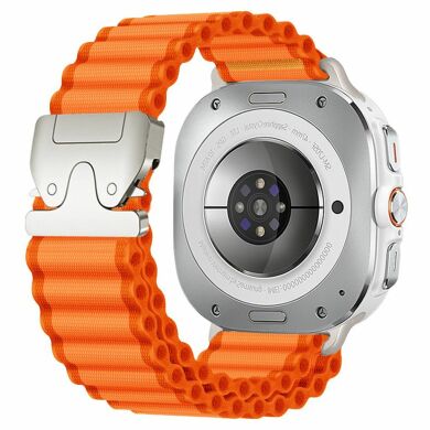 Ремінець Reframe Ripple Pattern для Samsung Galaxy Watch Ultra (47mm) / Ultra (2025) - Orange