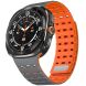 Ремешок Reframe Sport Band для Samsung Galaxy Watch Ultra (47mm) / Ultra (2025) - Grey / Orange. Фото 4 из 5