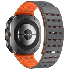 Ремешок Reframe Sport Band для Samsung Galaxy Watch Ultra (47mm) / Ultra (2025) - Grey / Orange