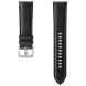 Ремешок Ridge Stitch Leather Band для Samsung Galaxy Watch 3 (45mm) ET-SLR84LBEGRU - Black. Фото 1 из 3