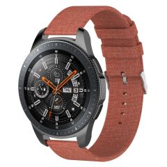 Ремінець UniCase Cloth Texture для Samsung Galaxy Watch 46mm / Watch 3 45mm / Gear S3 - Orange