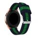 Ремешок UniCase Nylon для Samsung Galaxy Watch 42mm / Watch 3 41mm - Blue / Green. Фото 4 из 5