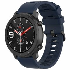 Ремінець UniCase Soft Silicone для годинників з шириною кріплення 22мм - Dark Blue