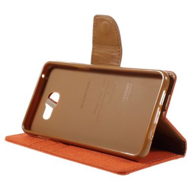 Чохол-книжка MERCURY Canvas Diary для Samsung Galaxy A5 2016 (A510), Оранжевий