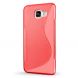 Силиконовый (TPU) чехол Deexe S Line для Samsung Galaxy A7 2017 (A720) - Red. Фото 2 из 8