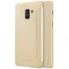 Чехол-книжка NILLKIN Sparkle Series для Samsung Galaxy A8+ 2018 (A730) - Gold. Фото 1 из 15