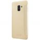 Чехол-книжка NILLKIN Sparkle Series для Samsung Galaxy A8+ 2018 (A730) - Gold. Фото 3 из 15