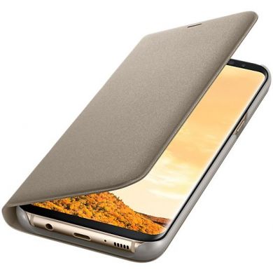 Чохол-книжка LED View Cover для Samsung Galaxy S8 Plus (G955) EF-NG955PBEGRU - Gold