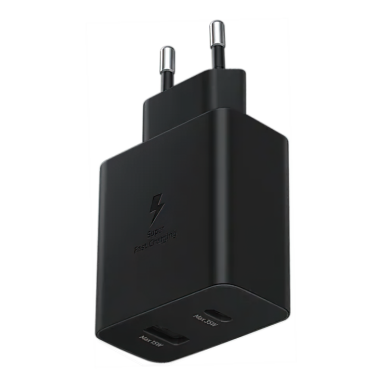 Мережевий зарядний пристрій Samsung Power Adapter Duo (35W) EP-TA220NBEGRU - Black