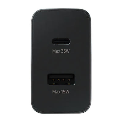 Сетевое зарядное устройство Samsung Power Adapter Duo (35W) EP-TA220NBEGRU - Black