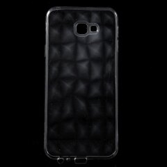 Силіконовий чохол Deexe 3D Diamond Texture для Samsung Galaxy J4+ (J415), Transparent
