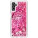 Силиконовый (TPU) чехол Deexe Fashion Glitter для Samsung Galaxy A13 5G (A136) / A04s (A047) - Cherry Blossom. Фото 3 из 7