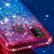 Силиконовый (TPU) чехол Deexe Fashion Glitter для Samsung Galaxy M30s (M307) / Galaxy M21 (M215) - Rose / Blue. Фото 3 из 5