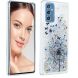 Силиконовый (TPU) чехол Deexe Fashion Glitter для Samsung Galaxy M52 (M526) - Dandelion. Фото 2 из 10