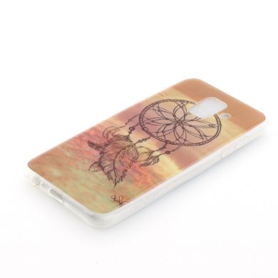 Силиконовый (TPU) чехол Deexe Life Style для Samsung Galaxy A6 2018 (A600) - Dream Catcher in Sky