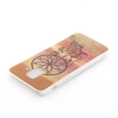 Силиконовый (TPU) чехол Deexe Life Style для Samsung Galaxy A6 2018 (A600) - Dream Catcher in Sky