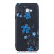 Силіконовий (TPU) чохол Deexe Life Style для Samsung Galaxy J4+ (J415) - Blue Flower