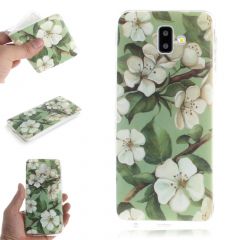 Силіконовий (TPU) чохол Deexe Life Style для Samsung Galaxy J6+ (J610) - Vivid Flowers