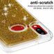 Силиконовый (TPU) чехол Deexe Liquid Glitter для Samsung Galaxy A10s (A107) - Gold. Фото 5 из 7