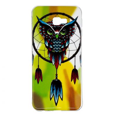 Силіконовий (TPU) чохол Deexe LumiCase для Samsung Galaxy J4+ (J415) - Owl Dream Catcher