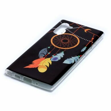Силиконовый (TPU) чехол Deexe LumiCase для Samsung Galaxy Note 10 (N970) - Dream Catcher
