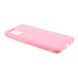 Силіконовий (TPU) чохол Deexe Matte Case для Samsung Galaxy A02s (A025) - Pink