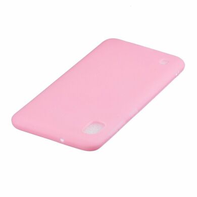 Силиконовый (TPU) чехол Deexe Matte Case для Samsung Galaxy A10 (A105) - Pink