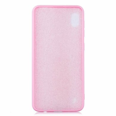 Силіконовий (TPU) чохол Deexe Matte Case для Samsung Galaxy A10 (A105), Pink