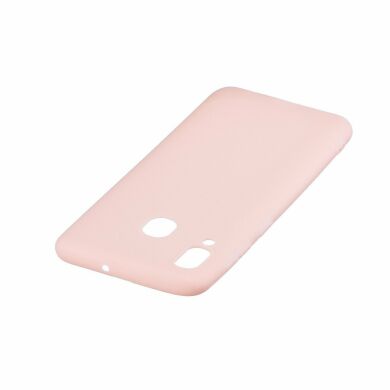 Силиконовый (TPU) чехол Deexe Matte Case для Samsung Galaxy A30 (A305) - Light Pink