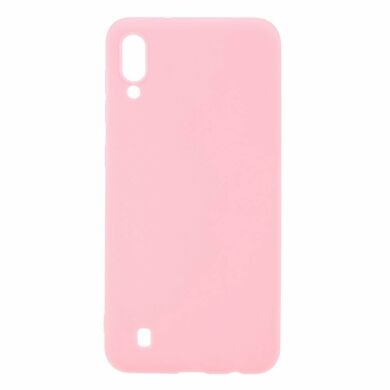 Силіконовий (TPU) чохол Deexe Matte Case для Samsung Galaxy M10 (M105) - Pink