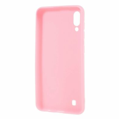 Силіконовий (TPU) чохол Deexe Matte Case для Samsung Galaxy M10 (M105) - Pink
