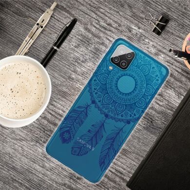 Силиконовый (TPU) чехол Deexe Pretty Glossy для Samsung Galaxy A12 (A125) / A12 Nacho (A127) / M12 (M127) - Dream Catcher