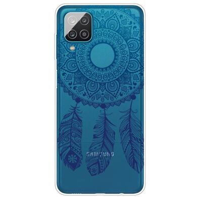 Силиконовый (TPU) чехол Deexe Pretty Glossy для Samsung Galaxy A12 (A125) / A12 Nacho (A127) / M12 (M127) - Dream Catcher