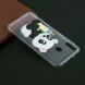 Силіконовий (TPU) чохол Deexe Pretty Glossy для Samsung Galaxy M20 - Panda Holding a Bottle