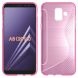 Силиконовый (TPU) чехол Deexe S Line для Samsung Galaxy A6 2018 (A600) - Pink. Фото 1 из 2