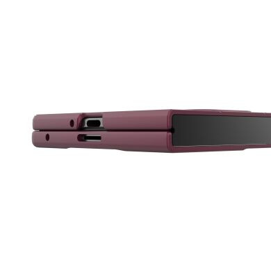 Силиконовый (TPU) чехол Deexe Terra Case (FF) для Samsung Galaxy Fold 8 - Wine Red