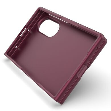 Силиконовый (TPU) чехол Deexe Terra Case (FF) для Samsung Galaxy Fold 8 - Wine Red