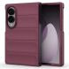 Силиконовый (TPU) чехол Deexe Terra Case (FF) для Samsung Galaxy Fold 8 - Wine Red. Фото 4 из 9
