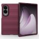 Силиконовый (TPU) чехол Deexe Terra Case (FF) для Samsung Galaxy Fold 8 - Wine Red. Фото 3 из 9