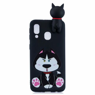 Силіконовий (TPU) чохол UniCase 3D Cartoon Pattern для Samsung Galaxy A40 (А405) - Dog